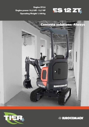 Mini Excavators Eurocomach ES 12 ZT 4