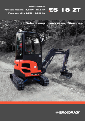 Mini Excavators Eurocomach ES 18 ZT