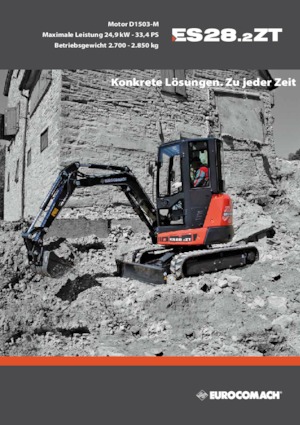 Mini ekskavatörler Eurocomach ES 28.2 ZT
