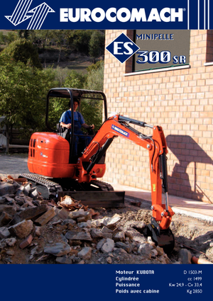 Mini Excavators Eurocomach ES 300 SR