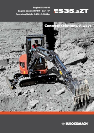Mini Excavators Eurocomach ES 35.2 ZT