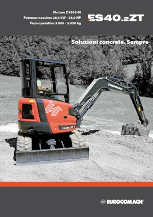 Mini Excavators Eurocomach ES 40.2 ZT