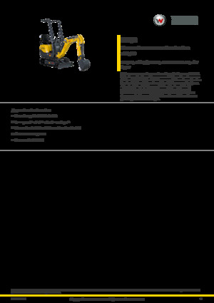 Mini Excavators Wacker Neuson ET08