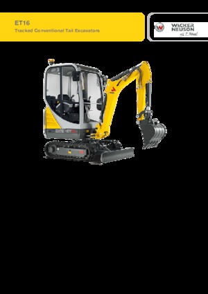 Mini Excavators Wacker Neuson ET16