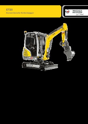 Mini Excavators Wacker Neuson ET20