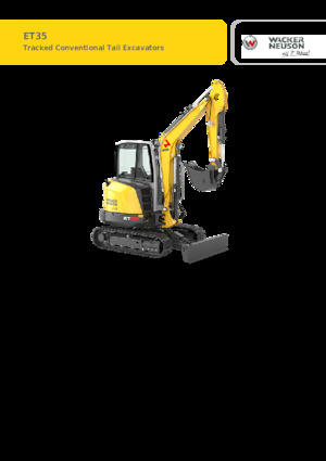 Mini Excavators Wacker Neuson ET35