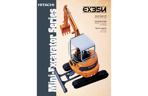 Mini Excavators Hitachi EX 35