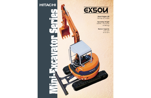 Mini ekskavatörler Fiat-Hitachi EX 50 U