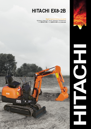 Mini Excavators Hitachi EX 8-2 B