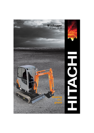 Mini Excavators Hitachi ZX 25