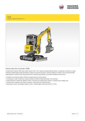 Mini ekskavatörler Wacker Neuson EZ28