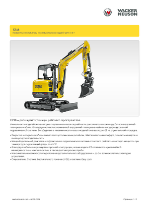Mini Excavators Wacker Neuson EZ38