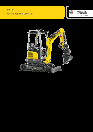 Mini ekskavatörler Wacker Neuson EZ17-2