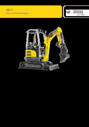 Mini ekskavatörler Wacker Neuson EZ17-2
