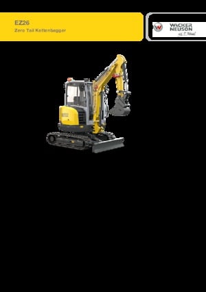 Mini Excavators Wacker Neuson EZ26