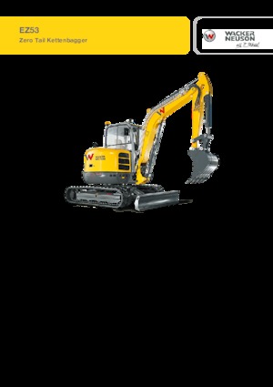 Mini Excavators Wacker Neuson EZ53