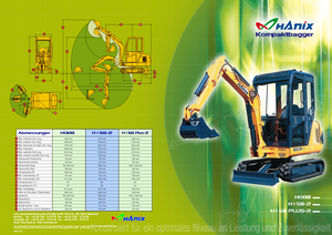 Mini ekskavatörler Hanix H 15 B-2