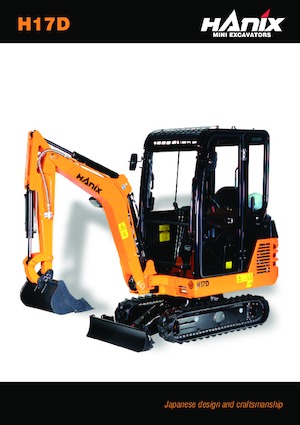 Mini Excavators Hanix H17D