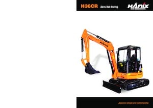 Mini Excavators Hanix H36CR