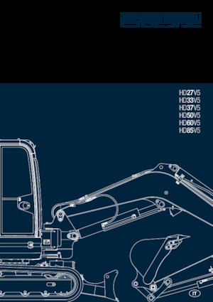 Mini Excavators Kato Imer HD37V5