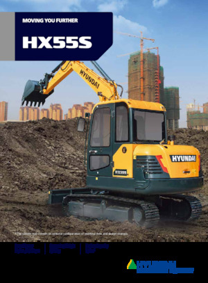 Mini Excavators Hyundai HX55S