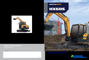 Mini Excavators Hyundai HX60S