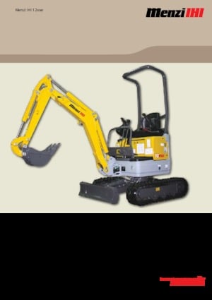 Mini Excavators Menzi IHI 12vxe