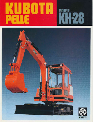 Mini Excavators Kubota KH28