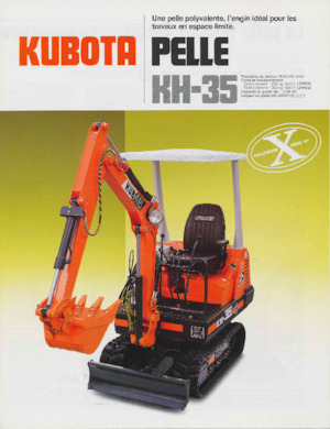 Mini Excavators Kubota KH35