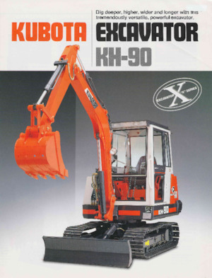 Mini Excavators Kubota KH90