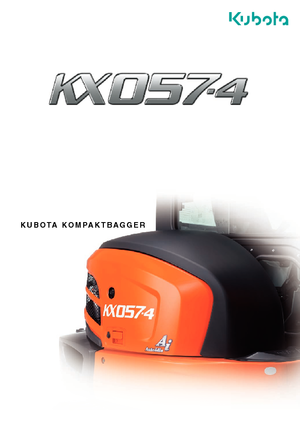 Mini Excavators Kubota KX057-4