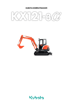 Mini Excavators Kubota KX121-3α GL