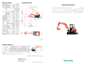 Mini Excavators Kubota KX101-3α2