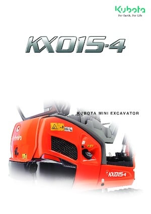 Mini Excavators Kubota KX015-4
