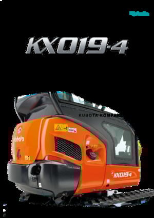Mini Excavators Kubota KX019-4 SI