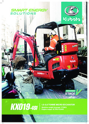 Mini Excavators Kubota KX019-4 SI