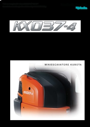 Mini Excavators Kubota KX037-4 HGL