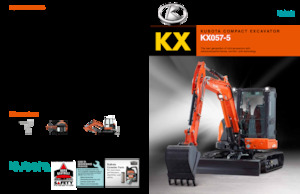 Mini Excavators Kubota KX057-5