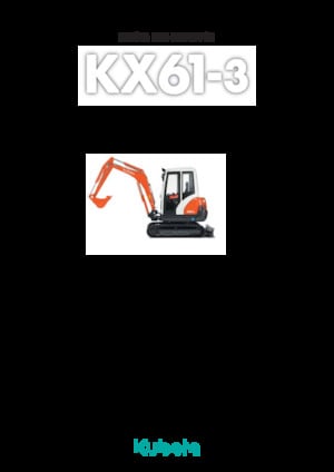 Mini Excavators Kubota KH191