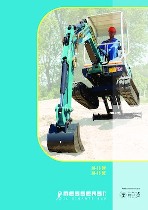 Mini ekskavatörler Messersi M 16 BV