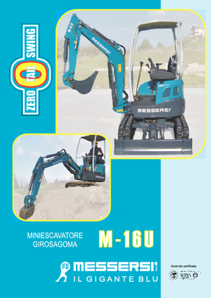 Mini Excavators Messersi M 16 U