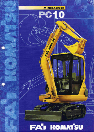 Mini Excavators Komatsu PC10-7