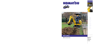 Mini Excavators Komatsu PC12R-8