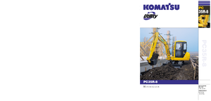 Mini Excavators Komatsu PC35R-8