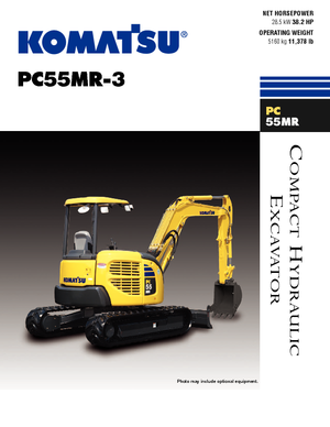 Mini Excavators Komatsu PC55MR-3