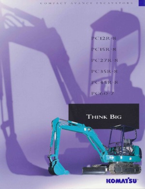 Mini Excavators Komatsu PC27R-8