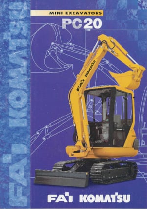 Mini Excavators Komatsu PC20