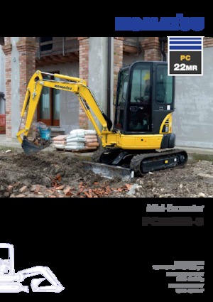 Mini Excavators Komatsu PC22MR-3