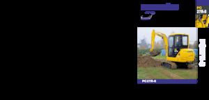 Mini Excavators Komatsu PC27R-8