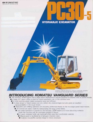 Mini Excavators Komatsu PC30-5